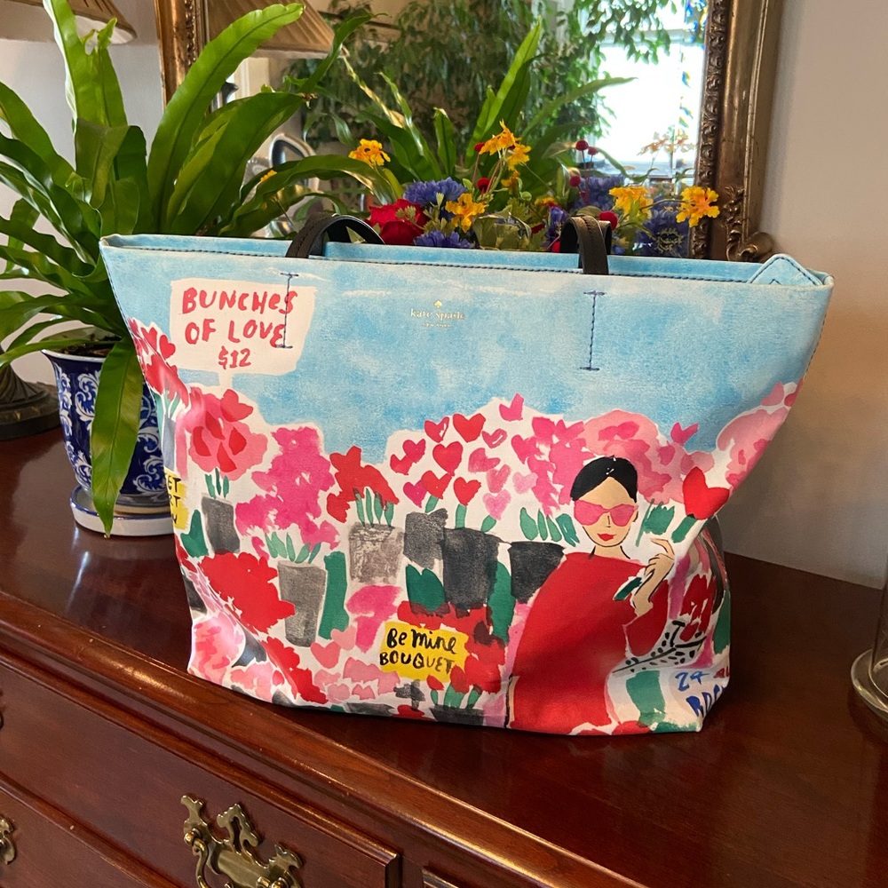 Leather Kate Spade tote